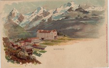 CPA - SUISSE - MÜREN - Illustrateur type "Grüss aus".