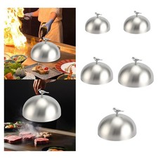 Couvercle de cuisson à la vapeur pour aliments, dôme de fonte fromage pour