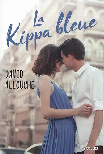 Kippa bleue david - kippa, bleue,