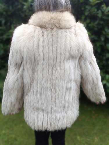 Manteau fourrure renard
