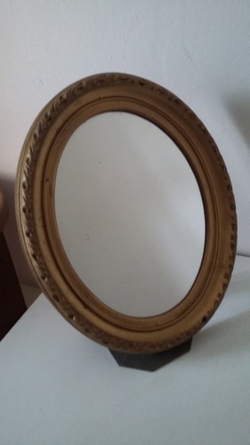 Ancien encadrement ovale - ancien,