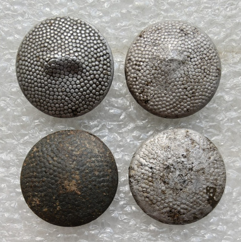 Lot boutons aluminium - lot,