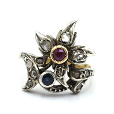 Bague Ancienne Avec Rosettes