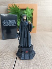 Figurine Plomb " Emperor Palpatine " Star Wars Jeu d'échecs Chess Altaya Sidious