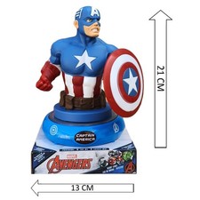 Lampe 3D CAPITAINE AMÉRIQUE