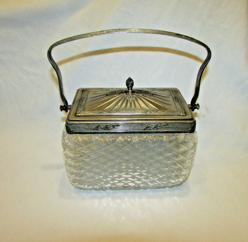 Boite pot biscuits ancien - a,