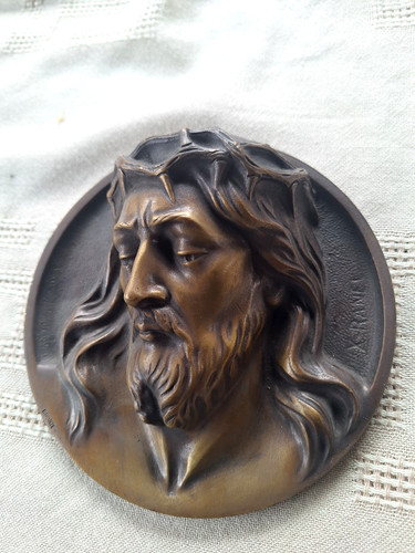 Médaillon bas relief - ,