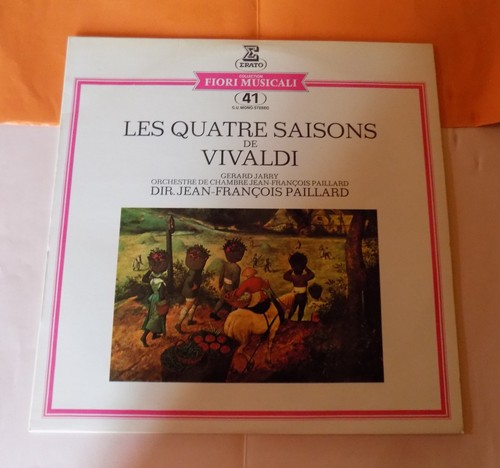 Vinyle 33t vivaldi les - -,