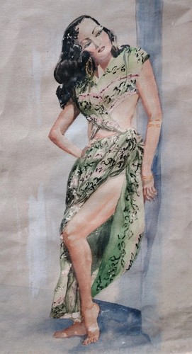 Belle aquarelle peinture - belle,