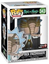 Figurine Funko! Pop - Rick Et Morty - Rick With Facehugger - N°343