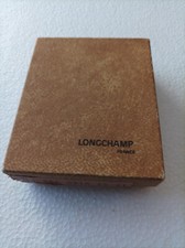 RARE ETUI A CIGARETTES DE MARQUE LONGCHAMP. CUIR NOIR