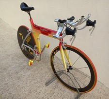 Vélo course, Tour France 1997, Campagnolo Record Titanium, Corima carbone, neuf