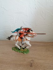 ELASTOLIN OUGEN série MOYEN AGE - personnage cavalier chevalier - 