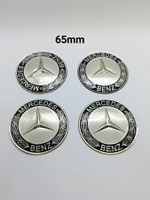 4 Sticker noir Centre de Roue