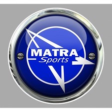 MATRA Sport sticker vinyle laminé ( optical illusion )