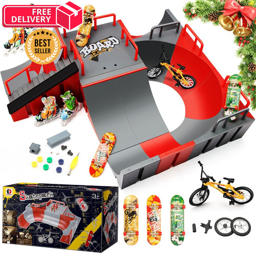 Fingerboard skate park set - set, for