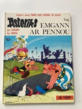 ASTERIKS hag EMGANN AR PENNOU  ARMOR Editeur BD bande dessinée en Breton EO 1977