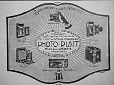 PUBLICITÉ DE PRESSE 1920