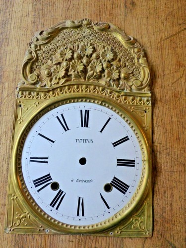 Horloge pendule cadran emaille - horloge,