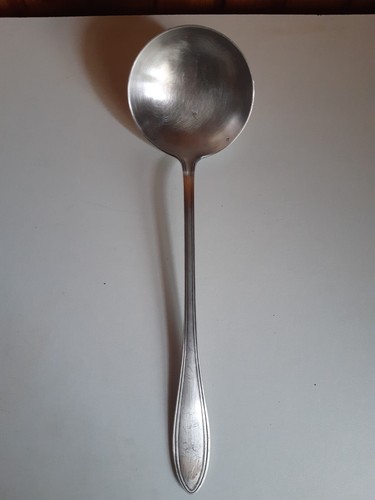 Louche métal argenté - louche,