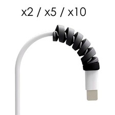 Ressort de Câble Anti Usure Gaine Spirale Organisateur et Protecteur de Fil