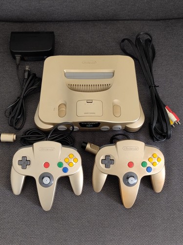 Nintendo n64 dorée toys - n64,
