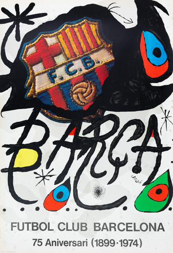 Joan miro fcb futbol - joan, fcb,