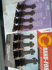 8 ANCIENNES FERRONNERIES EN FER FORGE DE PORTE FENETRE ARCHITECTURE fleur de lys