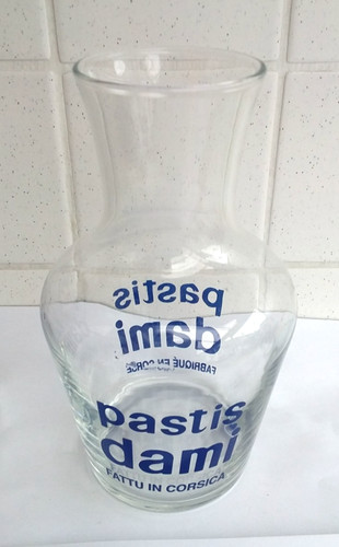 Ancienne carafe verre - carafe,