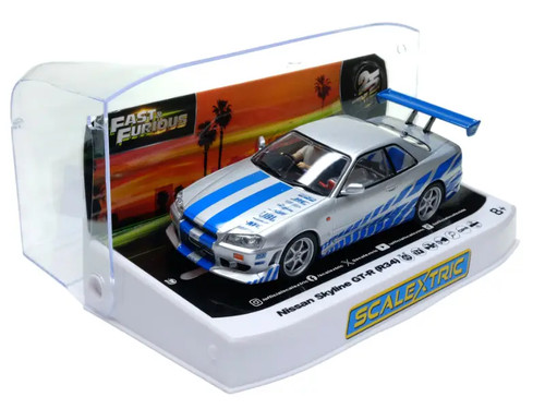 Scalextric nissan r34 skyline - nissan,