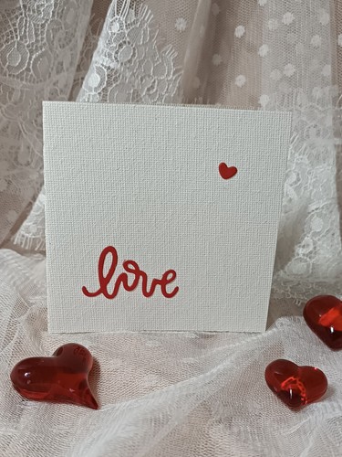Carte Saint-Valentin, Carte de