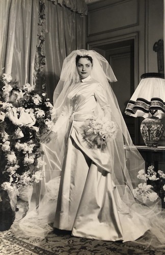 Ancien robe mariée année - ancien,