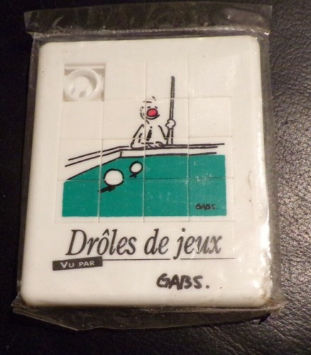 Rare ancien jeu puzzle taquin - ancien,