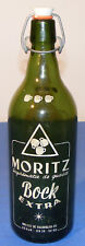 Bouteille ancienne bière MORITZ suprématie bock sans antiseptique porcelaine