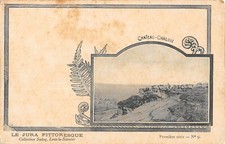 CPA 39 LE JURA PITTORESQUE CHATEAU CHALON CPA DANS LE GOUT ART NOUVEAU 1900