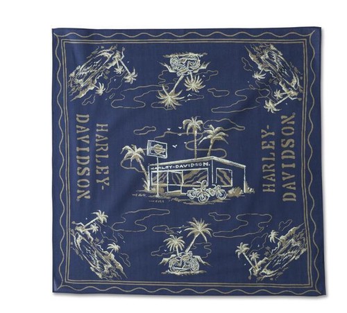 Harley davidson bandana aloha - bandana, "aloha