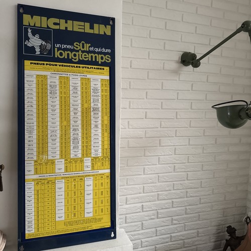 Plaque ancienne michelin - plaque,