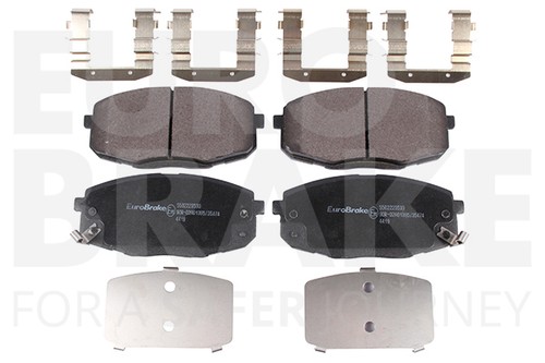 Kit plaquettes frein - kit,