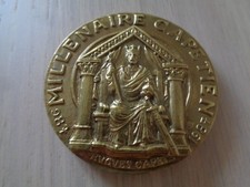 MEDAILLE BRONZE HUGUES CAPET