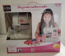 JOUET MACHINE A COUDRE ENFANT ELECTRIQUE CREA & CIE NEUF ACCESSOIRES 6ANS+
