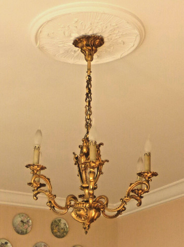 Lustre bronze doré style - en,
