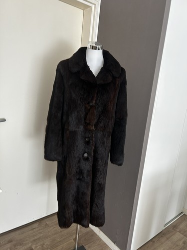 Manteau fourrure lapin - manteau, de
