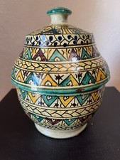 ANCIENNE JOBBANA POTERIE MAROCAINE  FEZ SIGNÉE  MAGHREB