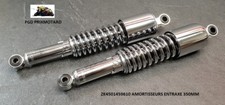 KAWASAKI 900 Z1 Z1A Z1B AMORTISSEURS MOTO ENTRAXE 350MM CHROME 