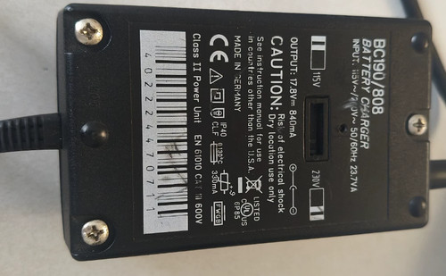 Fluke bc190 808 - bc190/808, 17.8v