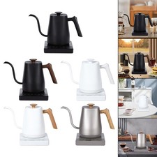 Bouilloire Électrique à Col de Cygne Chauffe-eau Rapide Verseuse pour Infusion