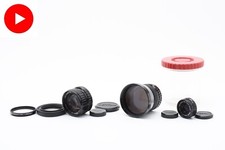 Objectif reflex 3 objectifs * N.MINT * Pentax 110 24 mm, 50 mm, 70 mm f/2,8 p...