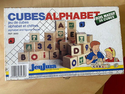 Ancienne boite jeujura bois - jeujura,