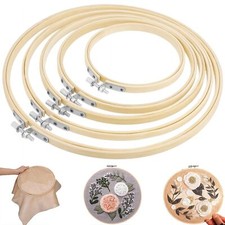 5 Pcs Tambours à Broder en