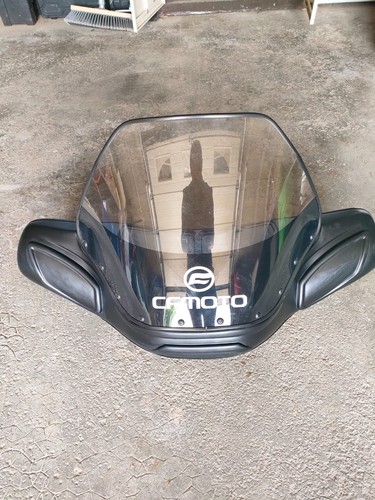 Pare brise quad noir de - noir,